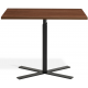 Boost Gas Lift Single Leg Table for Rectangular Tops